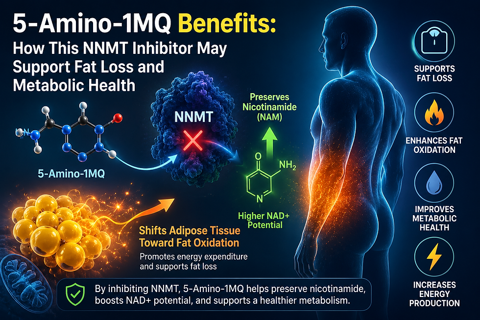 5-Amino-1MQ Benefits: How This NNMT Inhibitor May Support Fat Loss and Metabolic Health