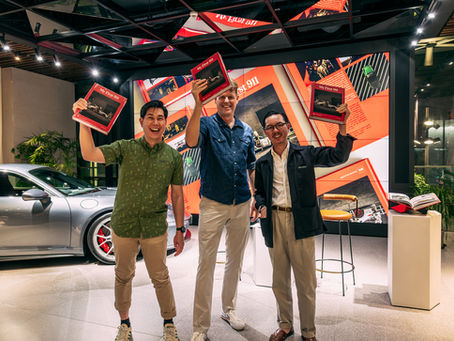 Official Book lounge of my first 911 at the Singapore studio. Kai Hartmann, Singapore and Asia Pacific based Photographer.