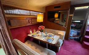 Catskill Boatel Yacht Red Coral Salon