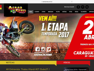Arena Cross lança seu novo site para temporada 2017 da competição