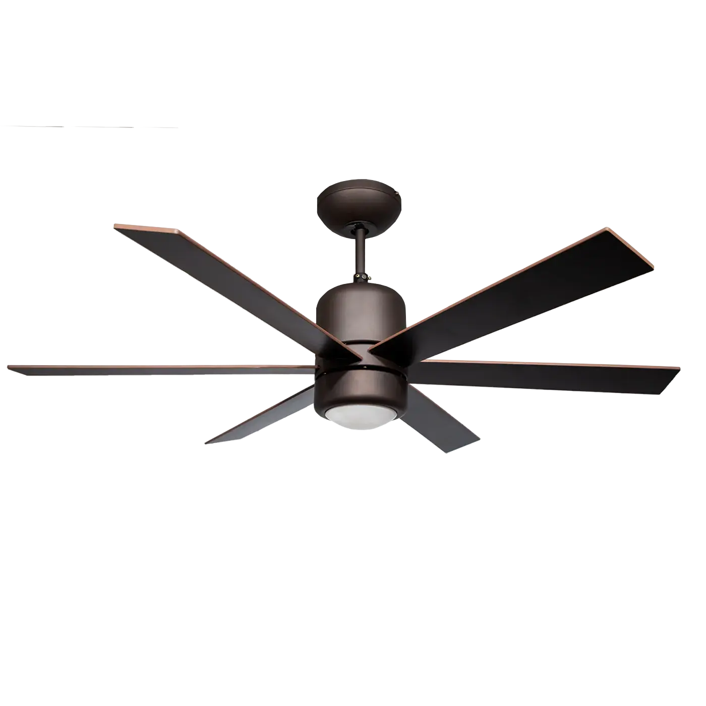 VENTILADOR VECTOR 48" CHOCOLATE MADERA LED MASTERFAN