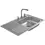 Miniatura: TARJA "MARK" M-101 (ESC IZQ) Y M-102 (ESC DER) 80X52 CMS