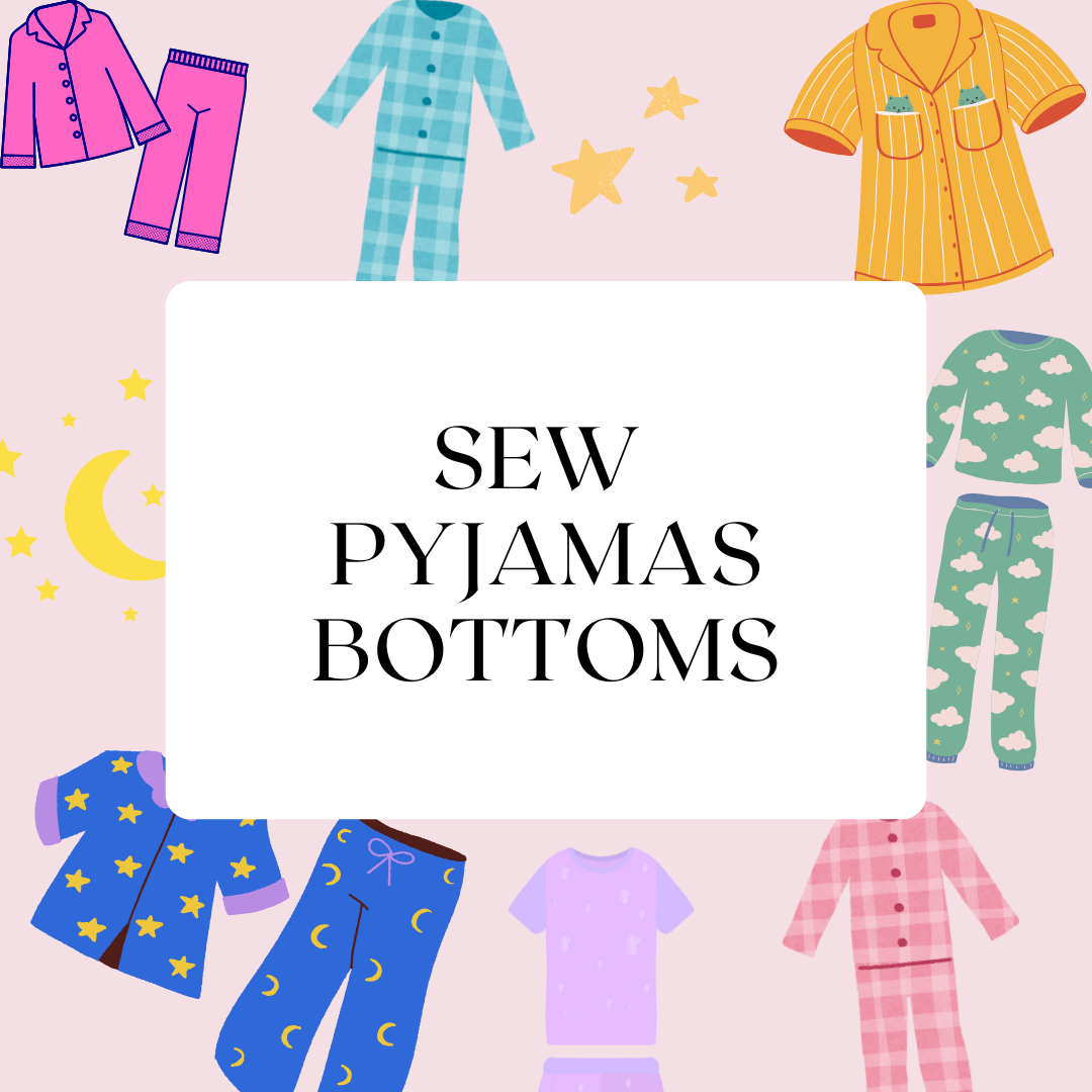 sew pyjamas graphic
