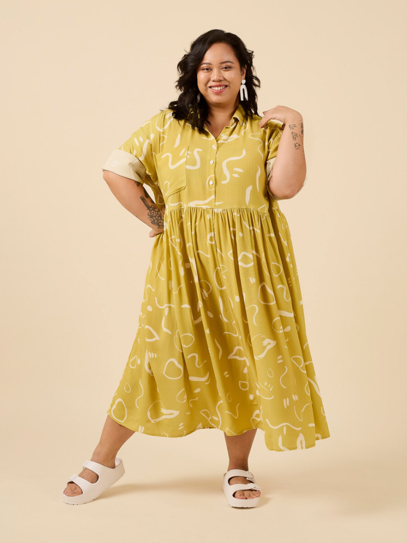 Thumbnail: Jenna Shirt & Shirtdress - Closet Core Patterns