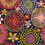 Thumbnail: Floral fireworks cotton fabric