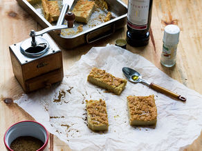 Chickpea Flour Pudding with Cornezuelo EVOO