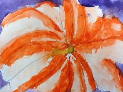 watercolor flower