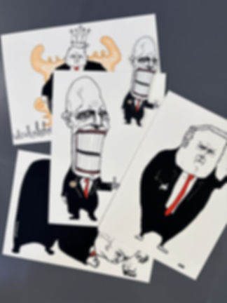 The Complete Political Satire Set (with sticker!)
