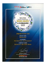 Malaysia Health & Wellness Brand for contribution to the health industry