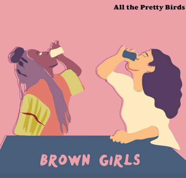 "the quality or state of being brown"