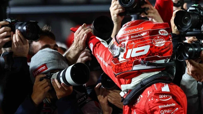 Charles Leclerc: "No dejé nada sobre la mesa y el equipo ejecutó la carrera perfectamente"