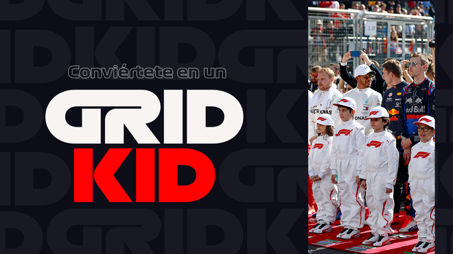 ¡Sé parte de los Grid Kids! México GP lanza convocatoria para los fans más jóvenes