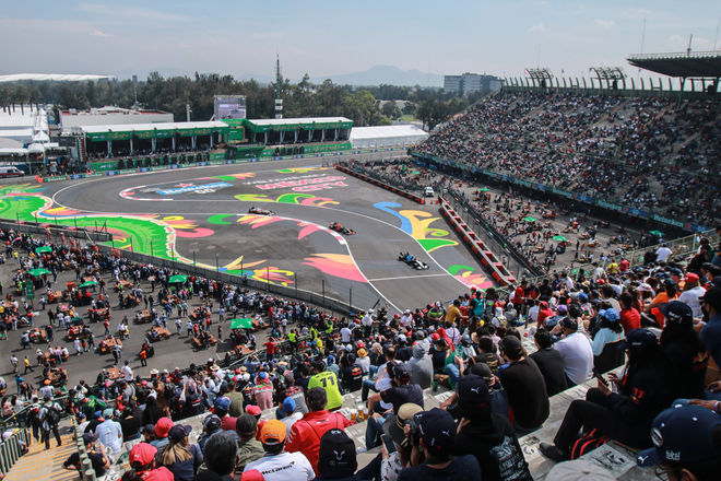 Más de 97,000 personas asisten al primer día de actividades del México GP