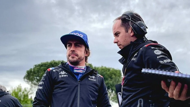 Alonso: "Fue un pequeño roce con Mick, no intencional, no hubo más remedio que retirarse"