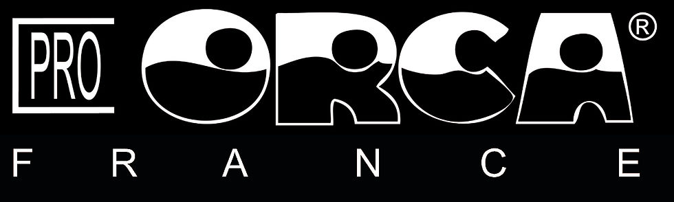 Logo proorca HD fond noir 20cm copie