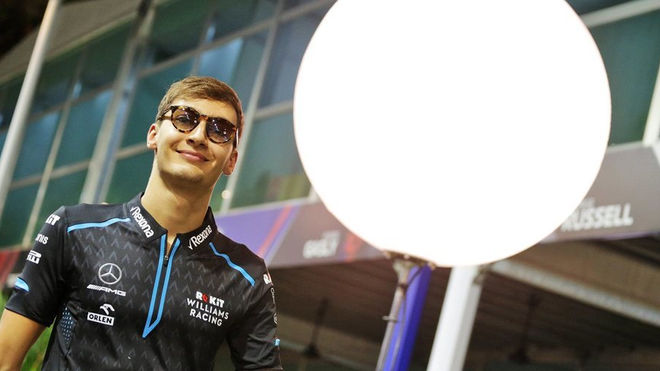 George Russell: "El coche funcionó bastante bien y tenemos una base sólida"