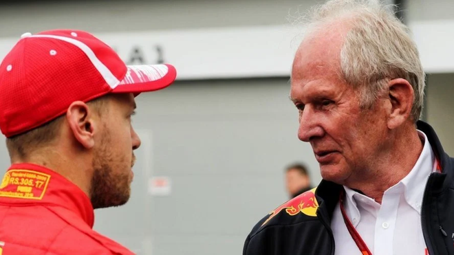 Helmut Marko: "Es difícil de batir a Sebastian Vettel cuando se siente cómodo en un monoplaza"