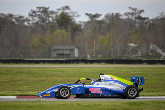 George Garciarce, a St. Petersburg por el inicio de la temporada 2025 de USF Pro 2000