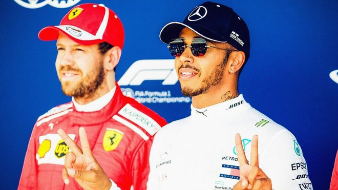 Lewis Hamilton defiende a Vettel: "Lo importante es saber progresar a través de los errores&quo