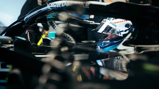 Los Mercedes arrancan con buen pie en México bajo el mandato de Bottas