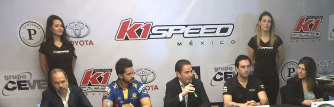 SE PRESENTO LA ESCUDERÍA K1SPEEK-NAPA DE NASCAR PEAK MEXICO SERIES