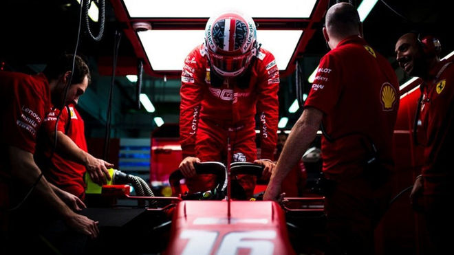 Charles Leclerc: "Hay una gran diferencia en el equilibrio desde el principio hasta el final de