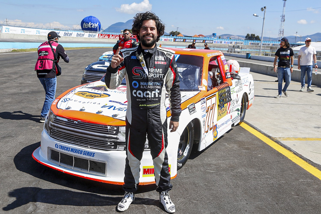 Está Rafael Maggio en octavo lugar en la Trucks México Series 2024