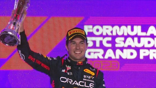 Red Bull confirma su dinastía con el triunfo de Pérez y el 2º lugar de Verstappen; Russell, podio