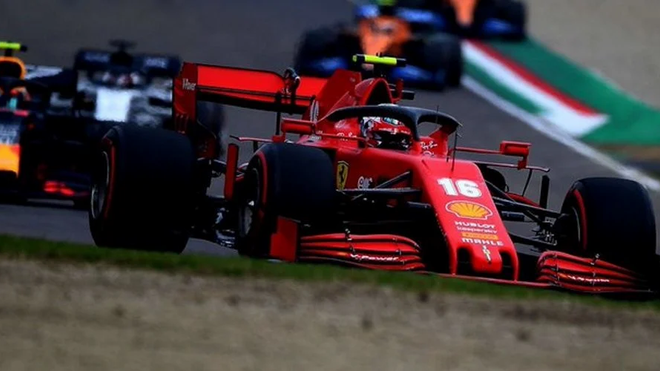 Charles Leclerc: "Creo que fuimos bastante competitivos durante toda la carrera"