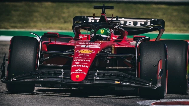 Leclerc sale victorioso del tira y afloja en Austin y se lleva la Pole Position; Verstappen, 6º