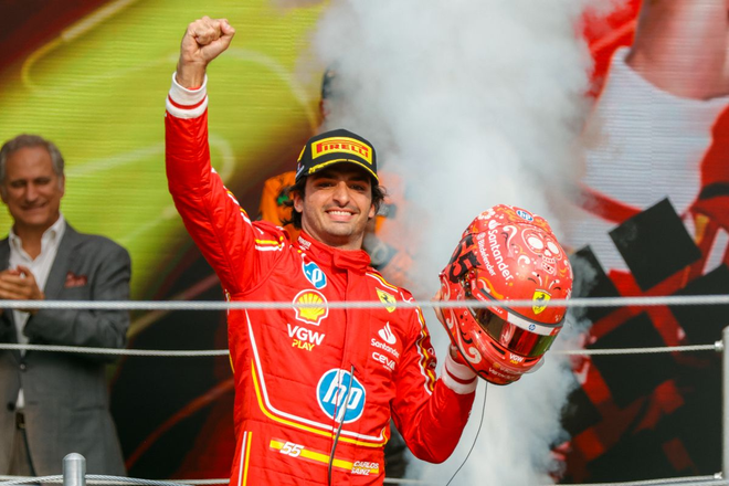 Carlos Sainz dominó para el tercer triunfo de Ferrari en el México GP