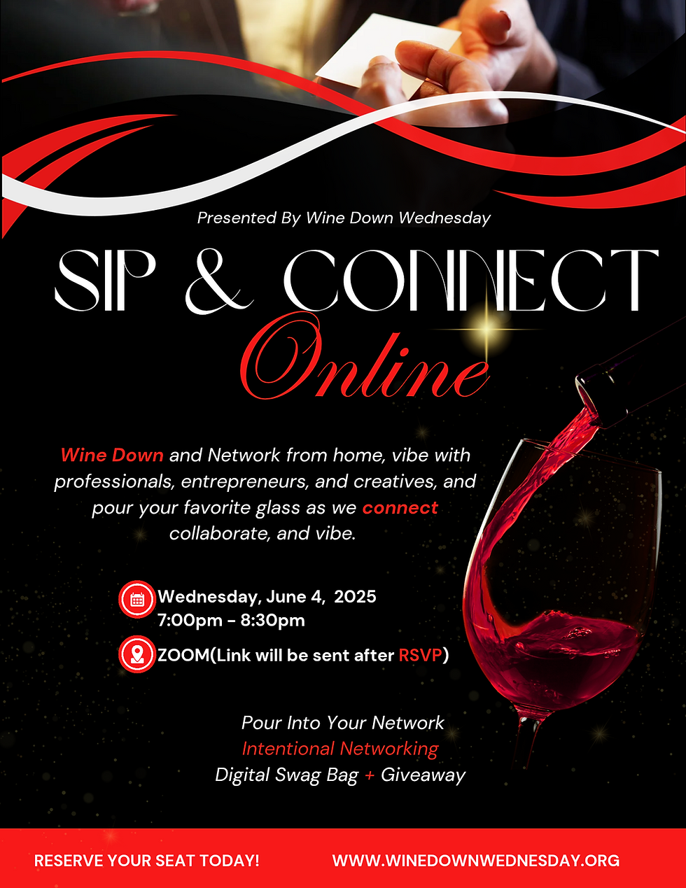 Sip & Connect Online -