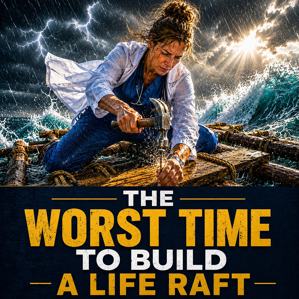 The Worst Time to Build a Life Raft