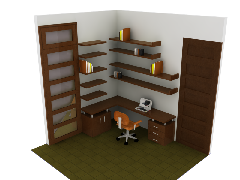 mueble de estudio