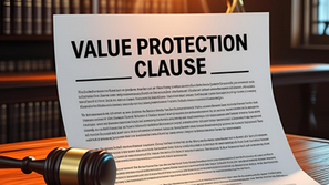 Value protection clause in a rental agreement