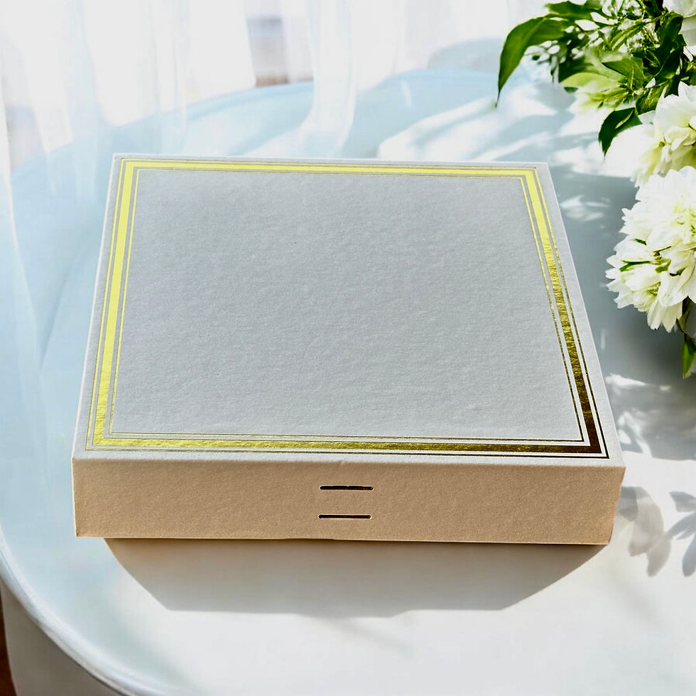 Thumbnail: 1 Handmade Chocolate Box with 16 Compartments for Wedding or Baby Shower Gifts