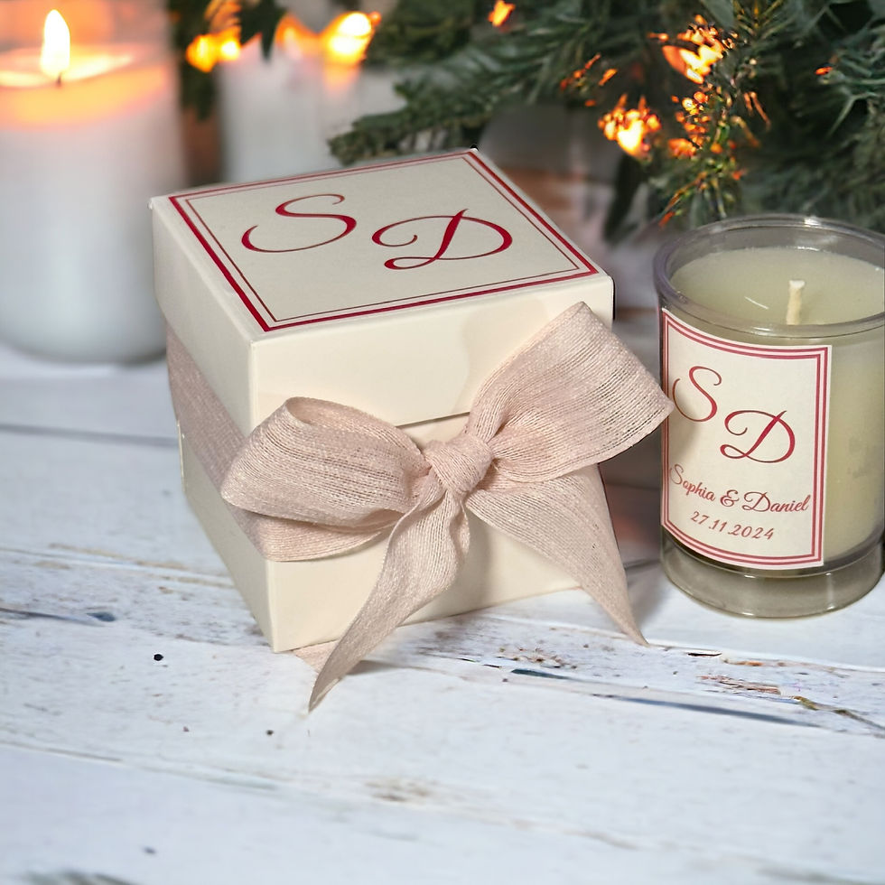 Thumbnail: Elegant Ribbon Candle Set Kopyası