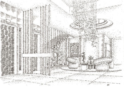 Hotel lobby