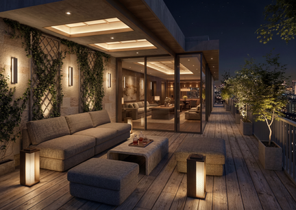 Roof terrace