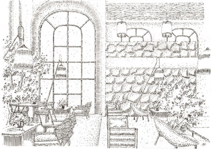 Restaurant interior