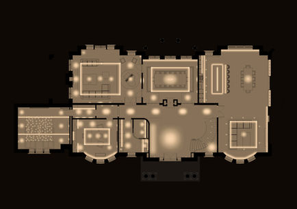 Interior glow plan