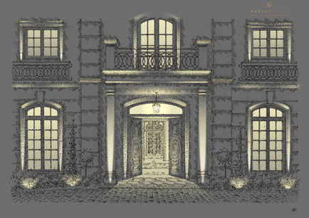 Villa façade