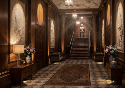 Grand entrance