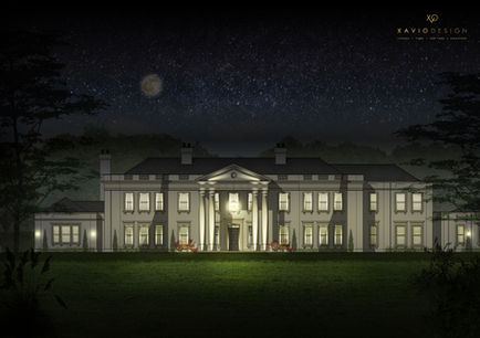 Villa façade