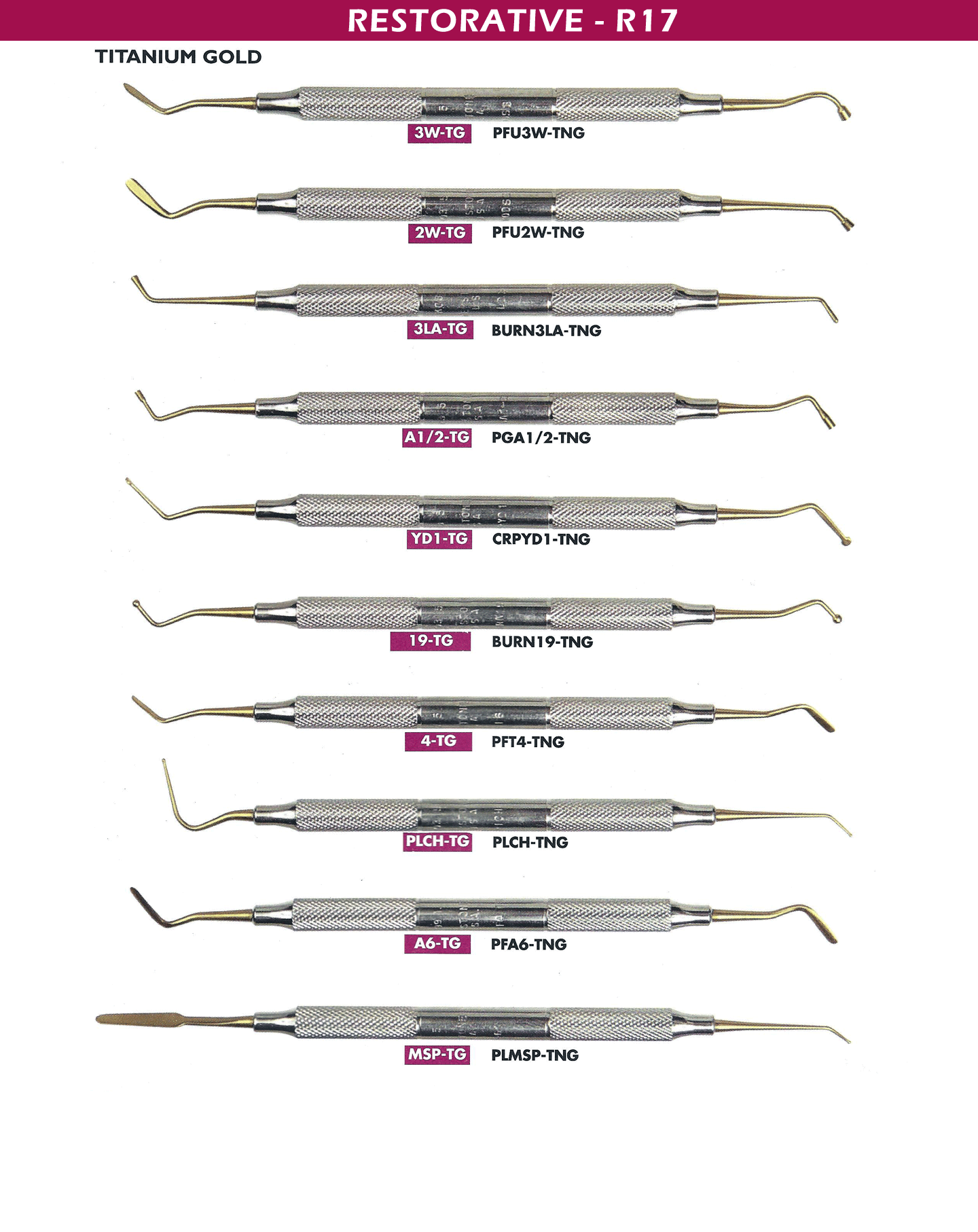 Titanium Gold best dental instrument