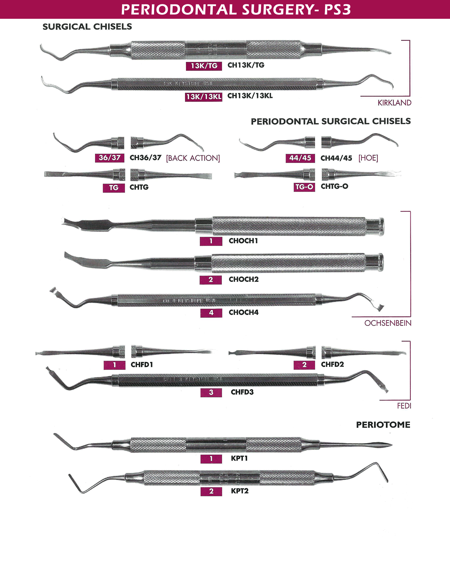 periodontal-surgery  Instruments