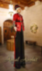 Black & Red Toy Soldier
