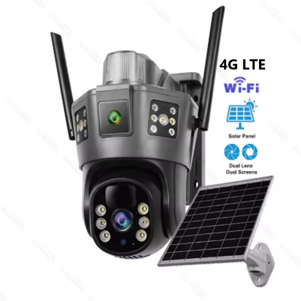 Kit de securitate wireless CCTV TD35 4G LTE/WIFI Cameră