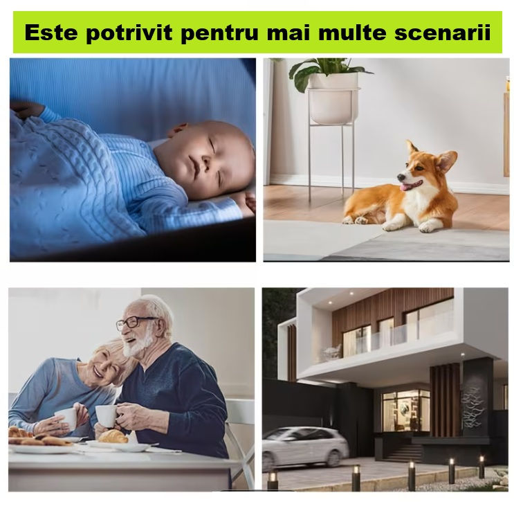 Miniatură: Cameră de securitate Wi-Fi HD 2.4GHz