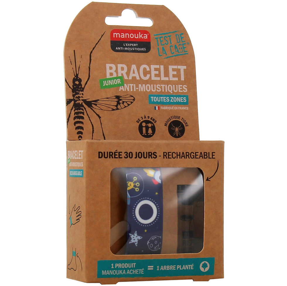 Miniaturbild: Manouka - Anti-Mücken Armband für Kinder, farblich sortiert
